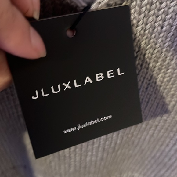 JLUXLABEL sweater dress with beautiful cross tie back - Picture 8 of 8